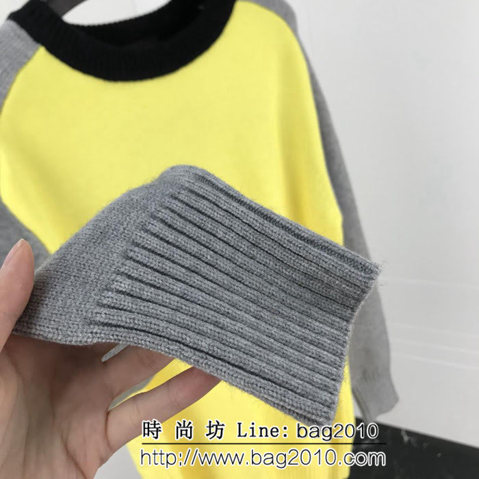 Lv路易威登 19ss早春 拼色提花字母毛衣 非常好看的撞色搭配 採用羊毛混紡面料 ydi2068